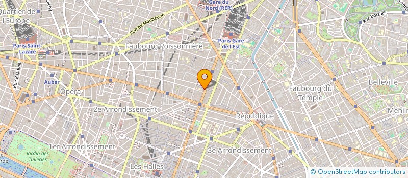 localisation de l'entreprise PARIS BATIMENT  PARIS