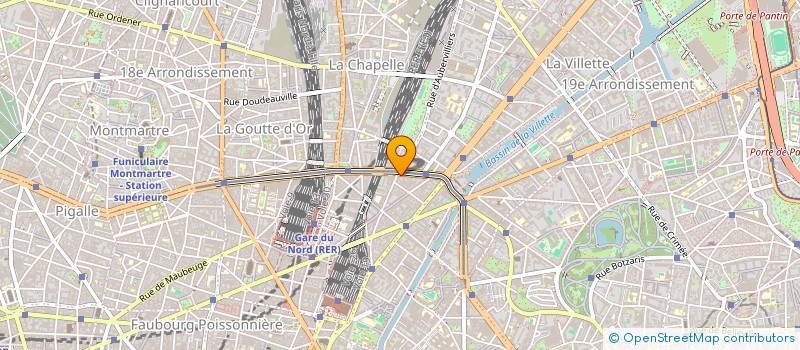 localisation de l'entreprise PARIS BD  PARIS