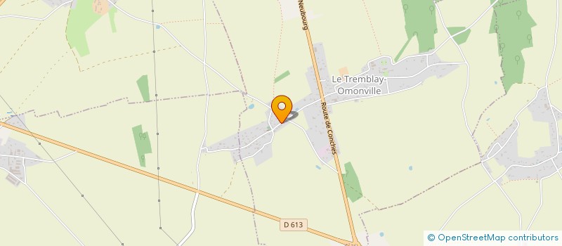 localisation de l'entreprise PARIS BERENGEVILLE  BERENGEVILLE-LA-CAMPAGNE