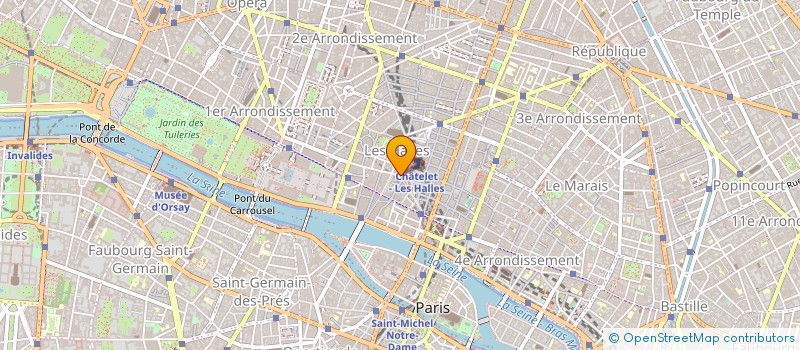 localisation de l'entreprise PARIS BIJOUX à PARIS