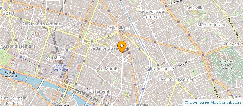 localisation de l'entreprise PARIS BIKE TOURS à PARIS
