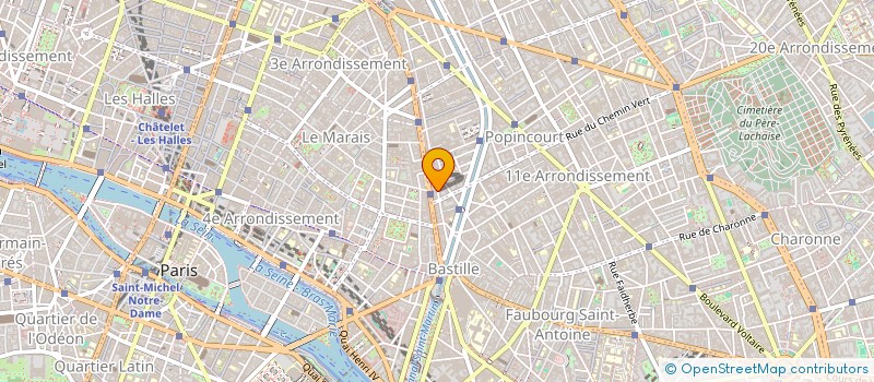 localisation de l'entreprise PARIS BMX  PARIS