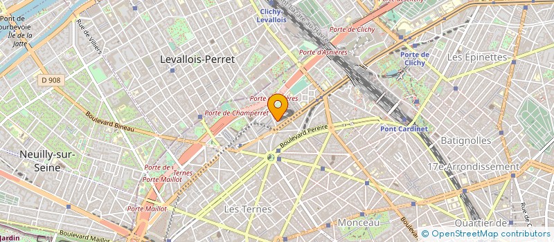 localisation de l'entreprise PARIS BREST COMMUNICATION  PARIS