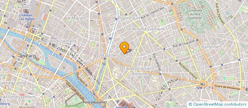 localisation de l'entreprise PARIS BRICO PRO SERVICE  PARIS