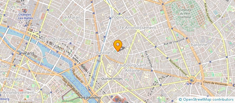 localisation de l'entreprise PARIS BRICO SERVICE  PARIS