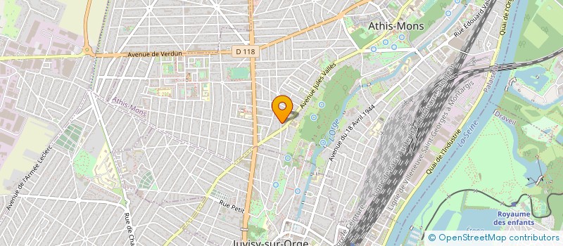 localisation de l'entreprise PARIS BY BIKE à ATHIS-MONS