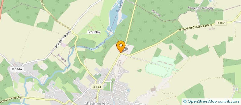 localisation de l'entreprise PARIS BY VTC  CHAUMES-EN-BRIE