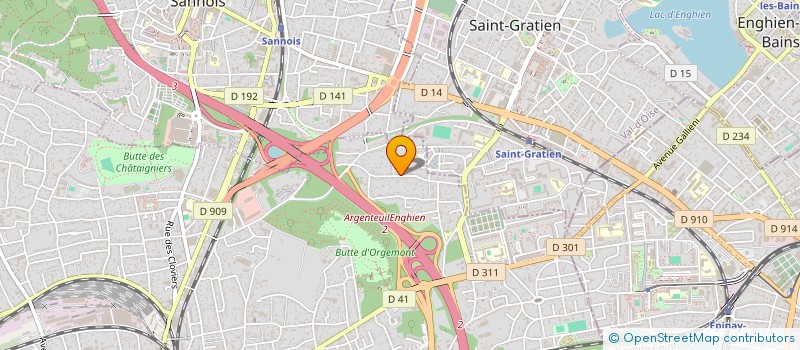 localisation de l'entreprise PARIS CATERING à ARGENTEUIL