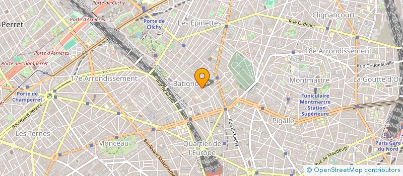 localisation de l'entreprise PARIS CHRONO- DEMENAGEMENT  PARIS