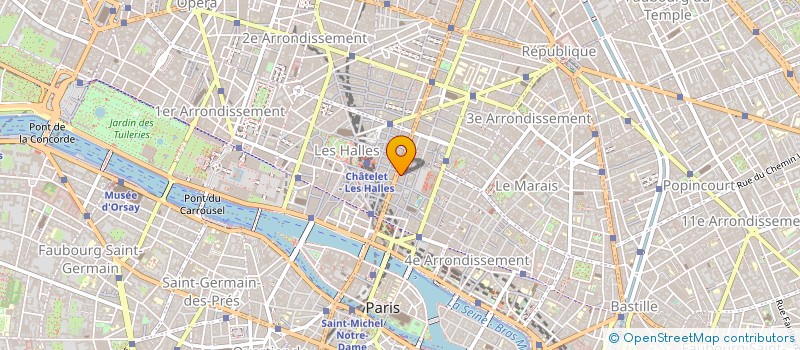 localisation de l'entreprise PARIS CITY à PARIS