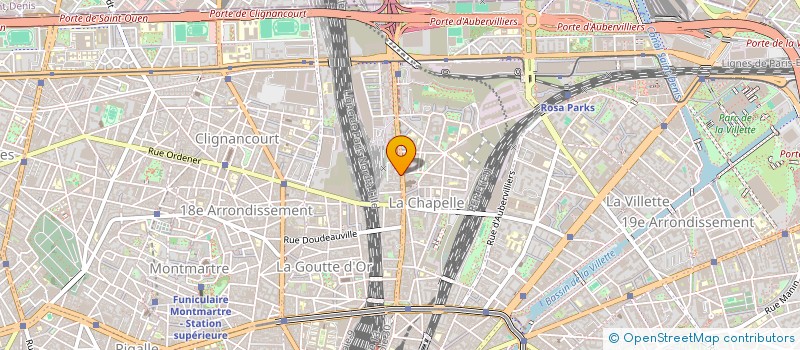 localisation de l'entreprise PARIS CL  PARIS