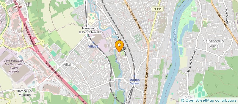 localisation de l'entreprise PARIS CLEANING SERVICE à CORBEIL-ESSONNES