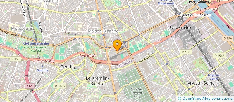 localisation de l'entreprise PARIS COMPTABILITE GESTION à PARIS