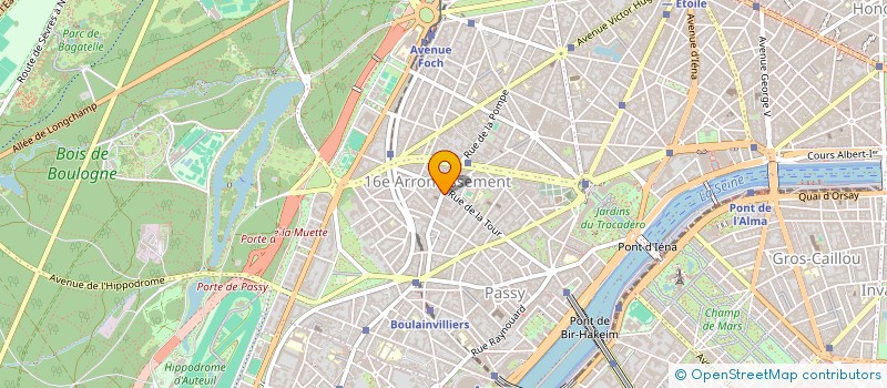 localisation de l'entreprise PARIS CONCEPT  PARIS