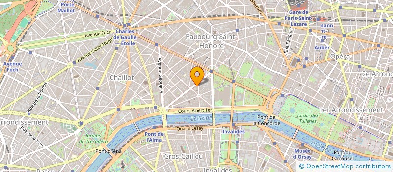 localisation de l'entreprise PARIS-CONCIERGE à PARIS