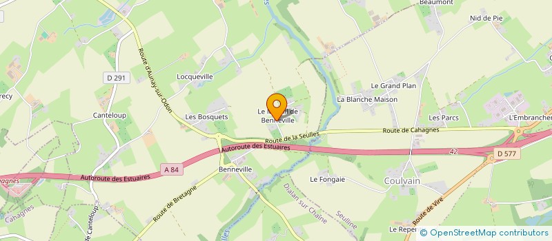 localisation de l'entreprise PARIS CONDUITE  CAHAGNES