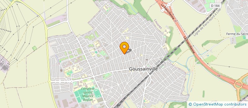 localisation de l'entreprise PARIS CONNECT  GOUSSAINVILLE