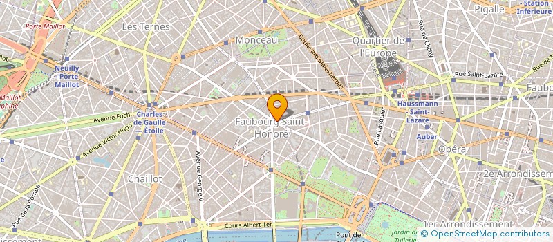 localisation de l'entreprise PARIS CONSTRUCTION SARL à PARIS