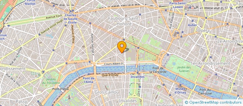 localisation de l'entreprise PARIS CONSULTING PARTNERS  PARIS