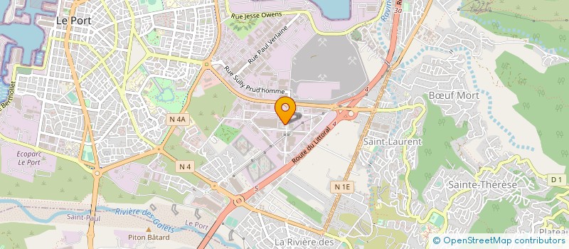 localisation de l'entreprise PARIS COURCELLES A 83 à LE PORT