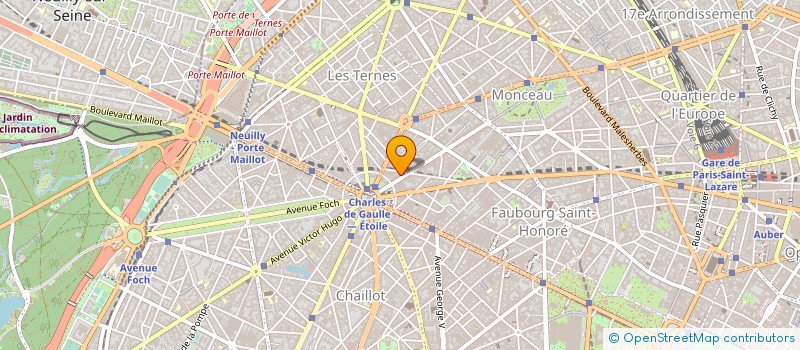 localisation de l'entreprise PARIS COURTAGE AUTOMOBILE à PARIS