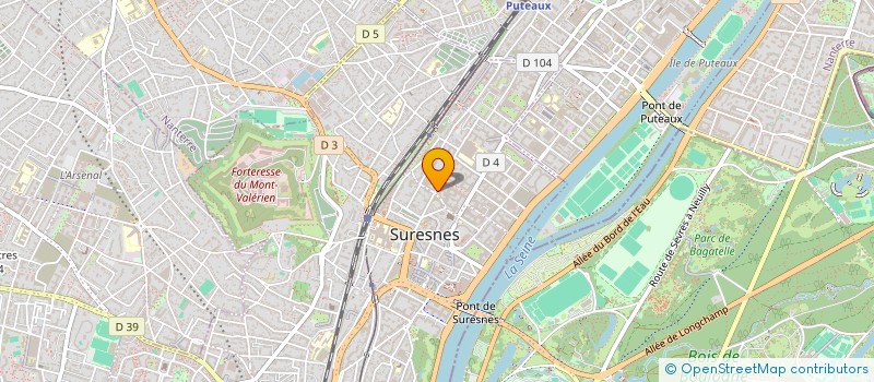 localisation de l'entreprise PARIS CRIMEE à SURESNES