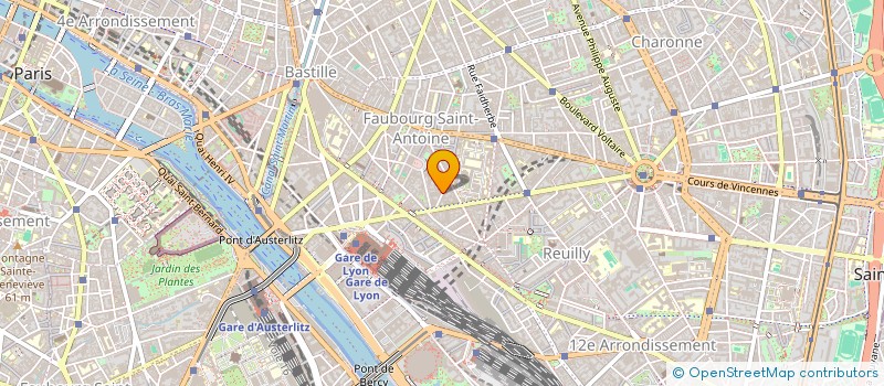 localisation de l'entreprise PARIS CT  LIGUGE