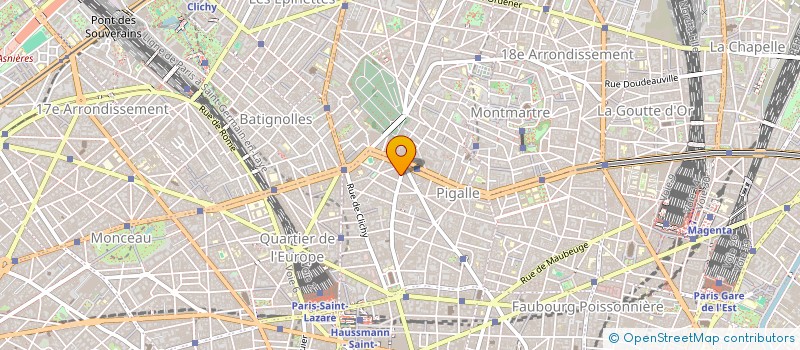 localisation de l'entreprise PARIS-DAMAS  PARIS