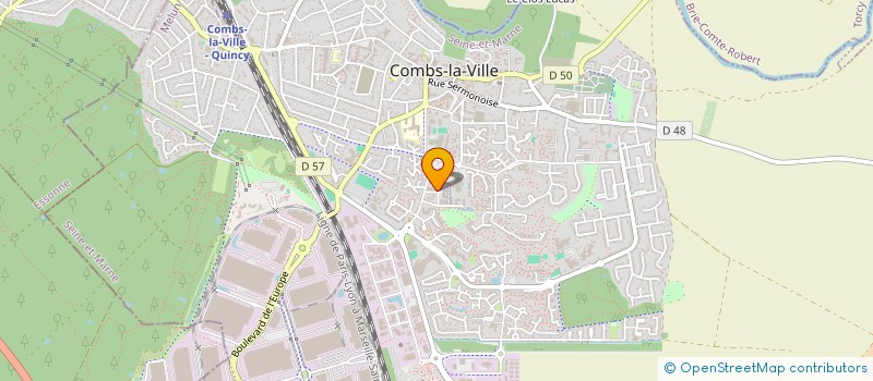 localisation de l'entreprise PARIS DECOR  COMBS-LA-VILLE