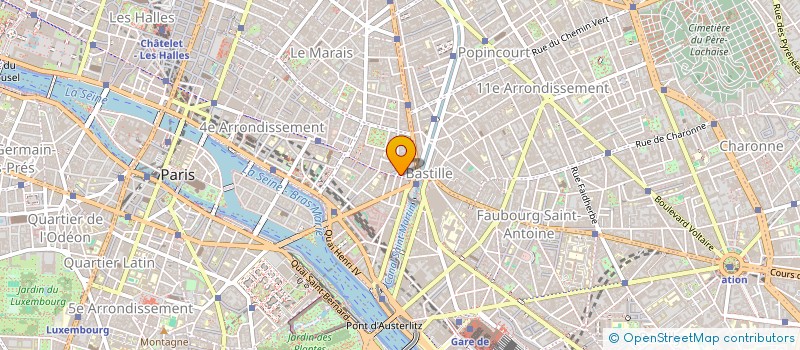 localisation de l'entreprise PARIS DIAG à PARIS