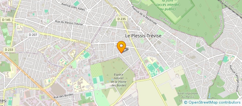 localisation de l'entreprise PARIS DIAMS à LE PLESSIS-TREVISE