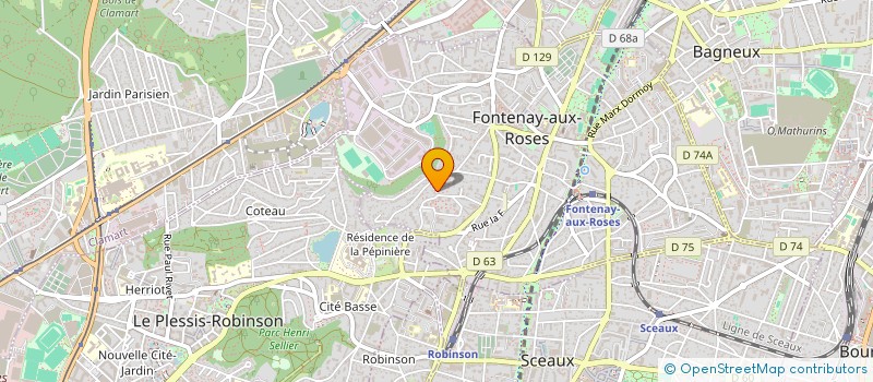 localisation de l'entreprise PARIS DIGEST à FONTENAY-AUX-ROSES