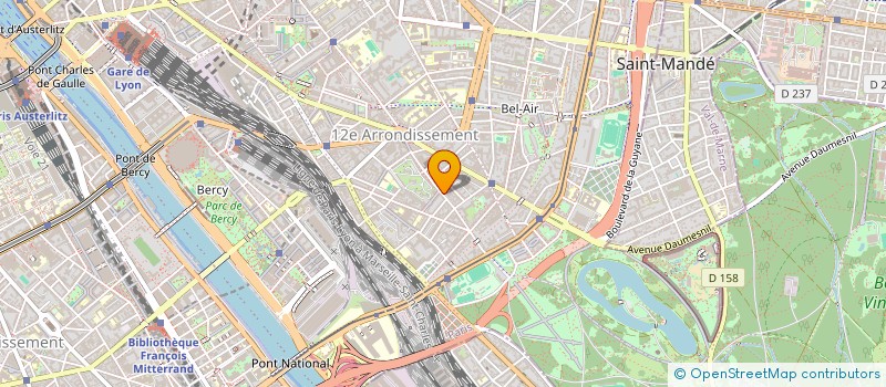 localisation de l'entreprise PARIS DISCO  PARIS