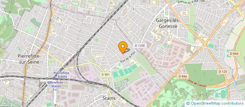 localisation de l'entreprise PARIS DRIVE PRESTIGE à STAINS