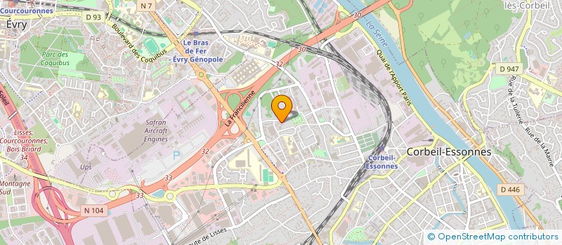 localisation de l'entreprise PARIS DRIVE SERVICE à CORBEIL-ESSONNES