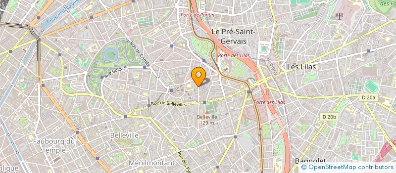 localisation de l'entreprise PARIS ELEC  PARIS