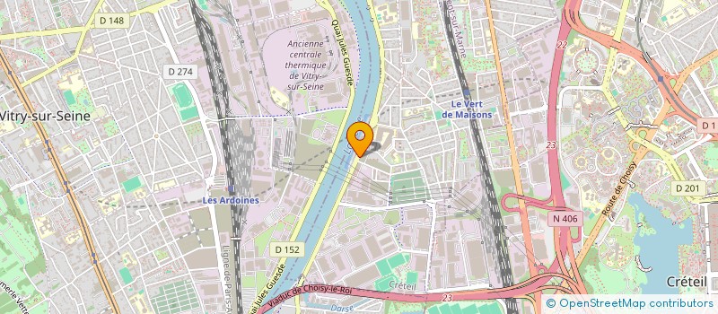 localisation de l'entreprise PARIS ELECTRO IMPORT à ALFORTVILLE