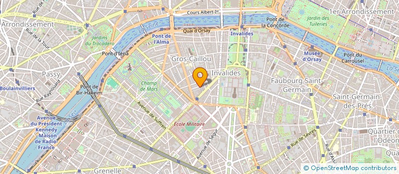 localisation de l'entreprise PARIS ELIOTT  PARIS