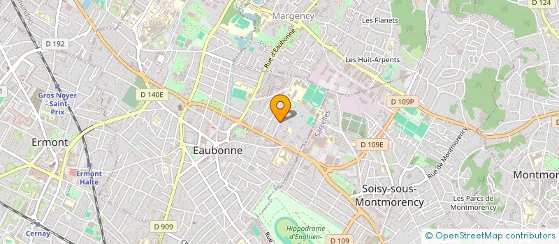 localisation de l'entreprise PARIS EN POCHE à EAUBONNE