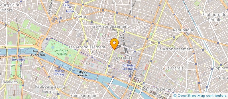 localisation de l'entreprise PARIS EN VISITES à PARIS