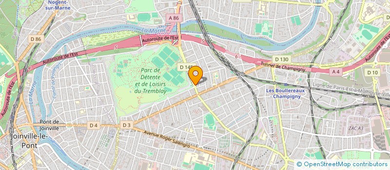 localisation de l'entreprise PARIS EST MOTOS à CHAMPIGNY-SUR-MARNE