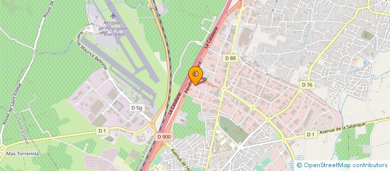 localisation de l'entreprise PARIS EST PARC AUTO à PERPIGNAN