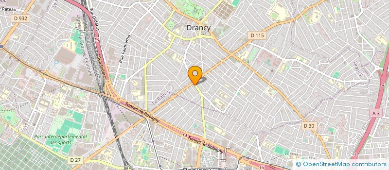 localisation de l'entreprise PARIS EST SECURITE à DRANCY