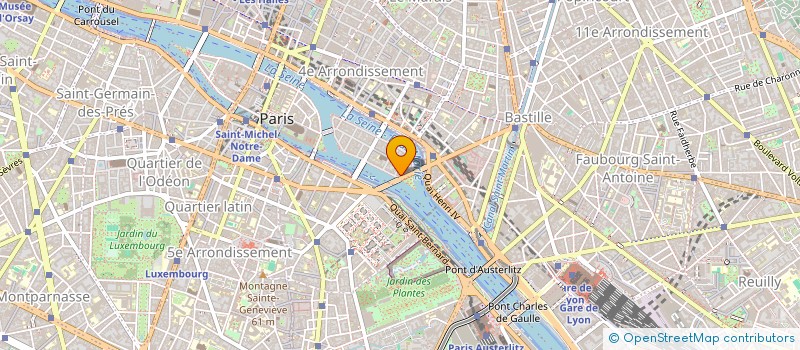 localisation de l'entreprise PARIS EST TOUT PETIT POUR CEUX QUI S'AIMENT  PARIS