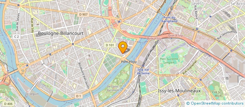 localisation de l'entreprise PARIS EUSKAL PILOTA à BOULOGNE-BILLANCOURT