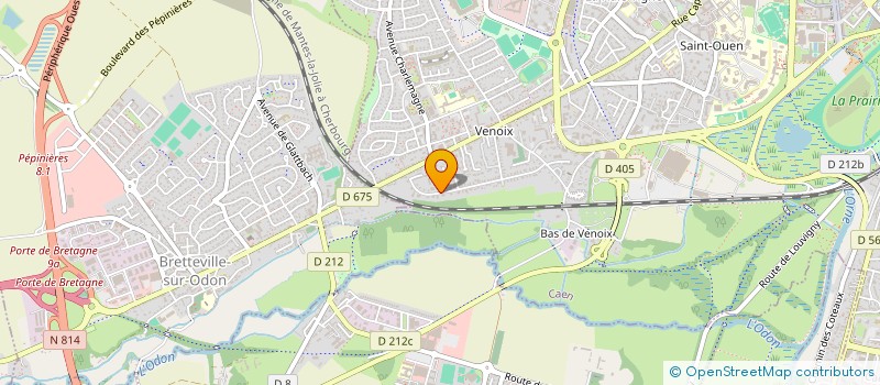 localisation de l'entreprise PARIS EXPANSION à CAEN