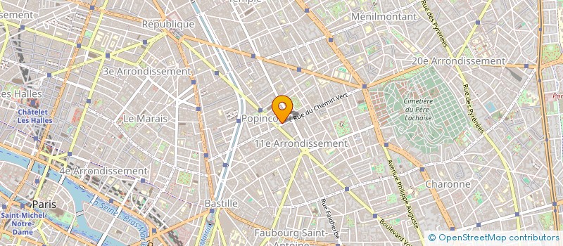 localisation de l'entreprise PARIS FASHION  PARIS