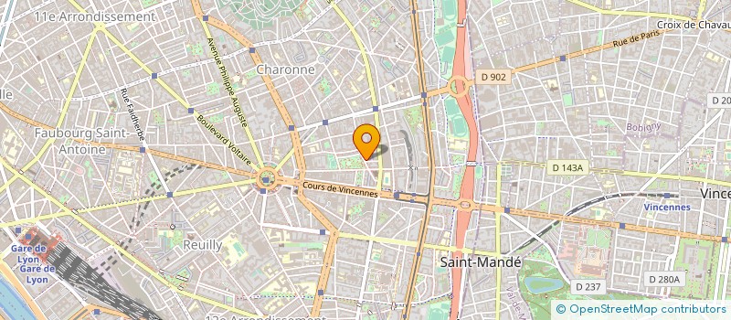 localisation de l'entreprise PARIS FERMETURE +  PARIS