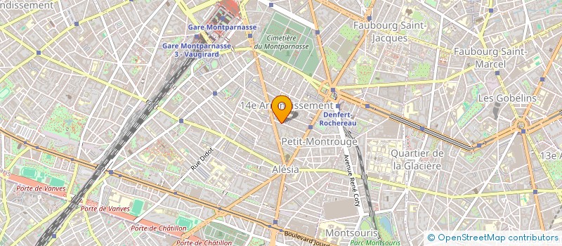 localisation de l'entreprise PARIS FESTIVAL BALLET  PARIS