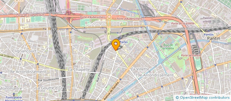 localisation de l'entreprise PARIS FLEURS  PARIS